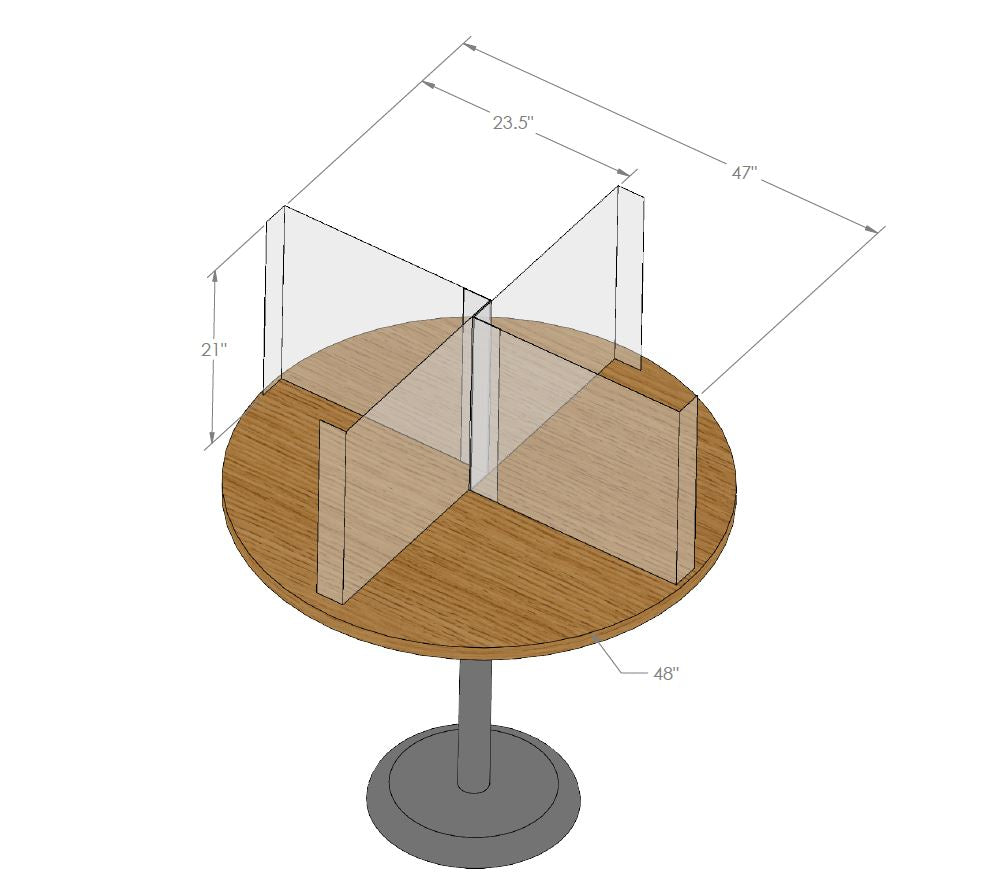 Table Divider Shield Kits