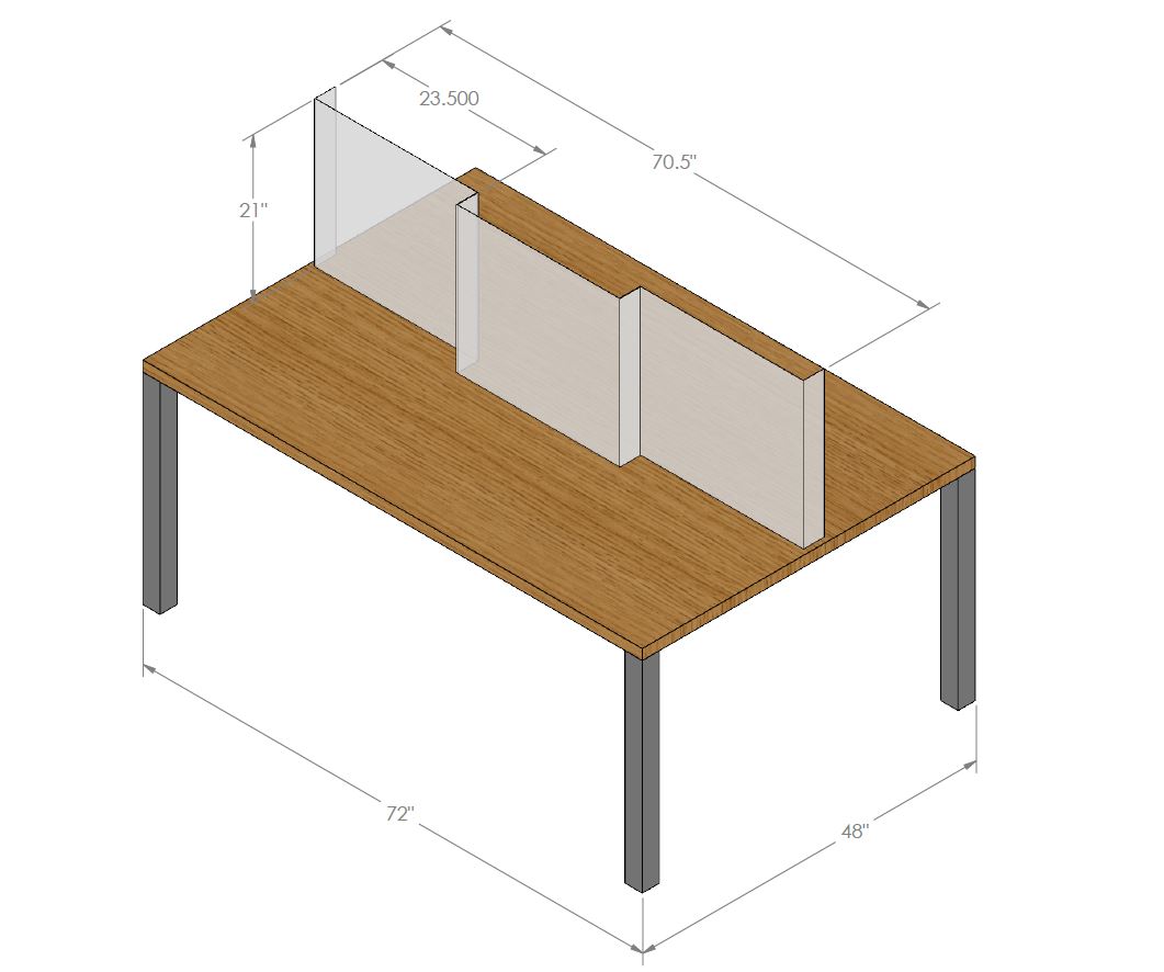 Table Divider Shield Kits