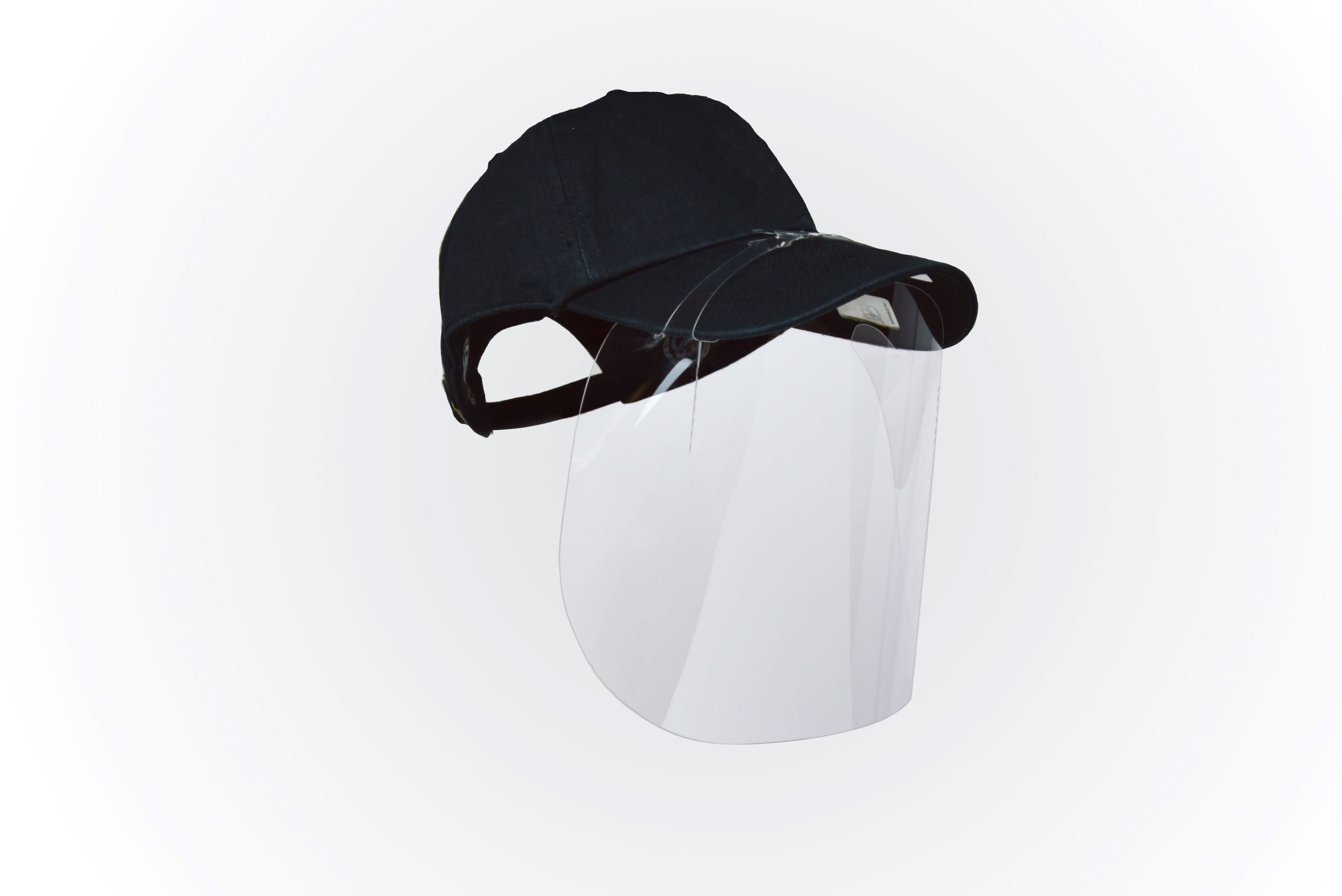 QuickShield attached to a hat